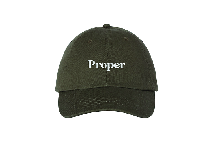 Proper Dad Cap - Olive by Proper Brands