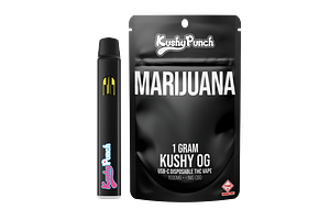 Kushy Punch - Disposable Vape - Kushy OG - 1g by Kushy Punch