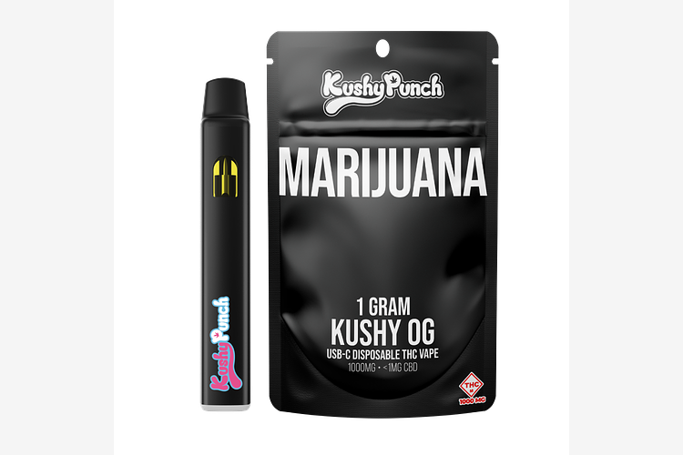 Kushy Punch - Disposable Vape - Kushy OG - 1g by Kushy Punch