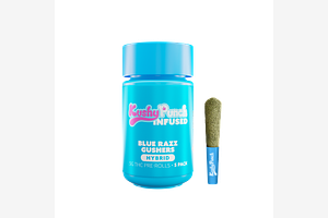 Kushy Punch - Infused Pre-Roll 5-Pack - Blue Razz Gushers - 2.5g by Kushy Punch