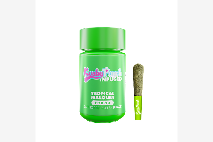 Kushy Punch - Infused Pre-Roll 5-Pack - Tropic Jealousy - 2.5g by Kushy Punch
