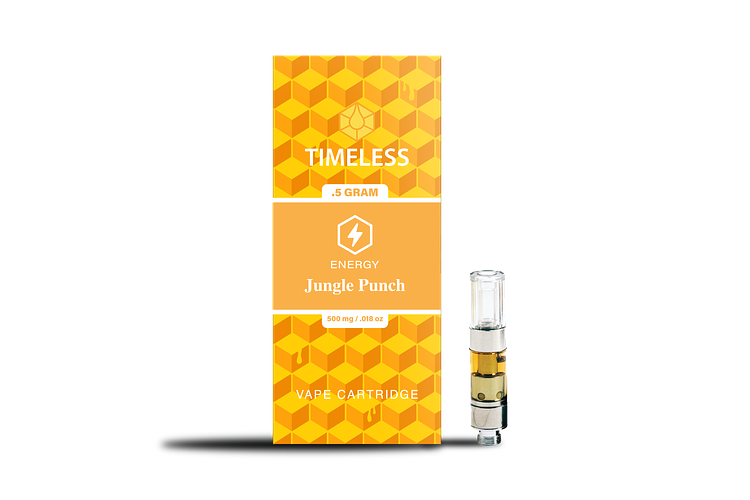 Timeless - Vape Cartridge - Jungle Punch - [.5g] by Timeless