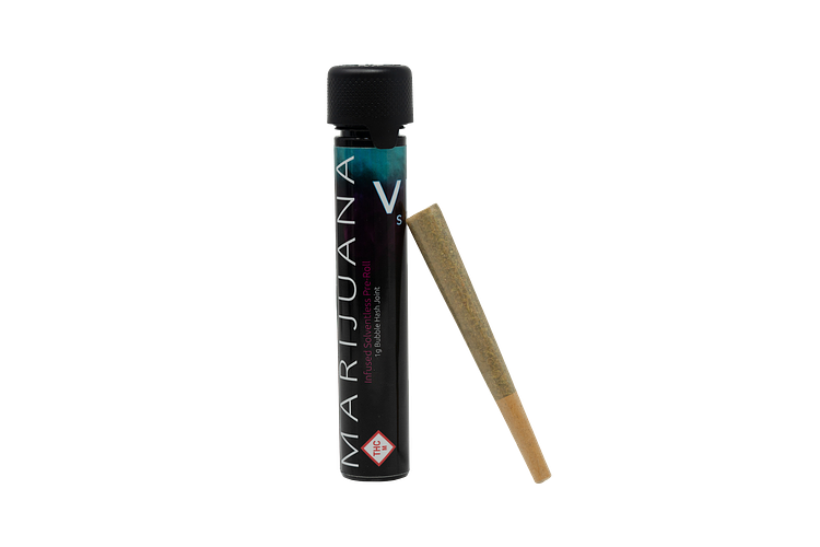 Vibe - Infused Pre-Roll - Bubble Hash Joint - Mississippi Mud Pie - [1g] by Vibe Cannabis