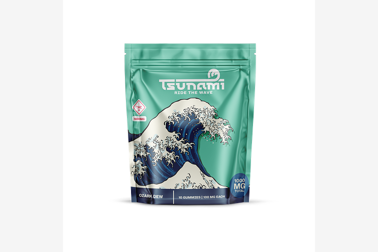 Ozark Dew Gummies 1000mg by Tsunami