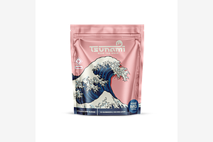 Strawberry Surge Gummies 1000mg by Tsunami