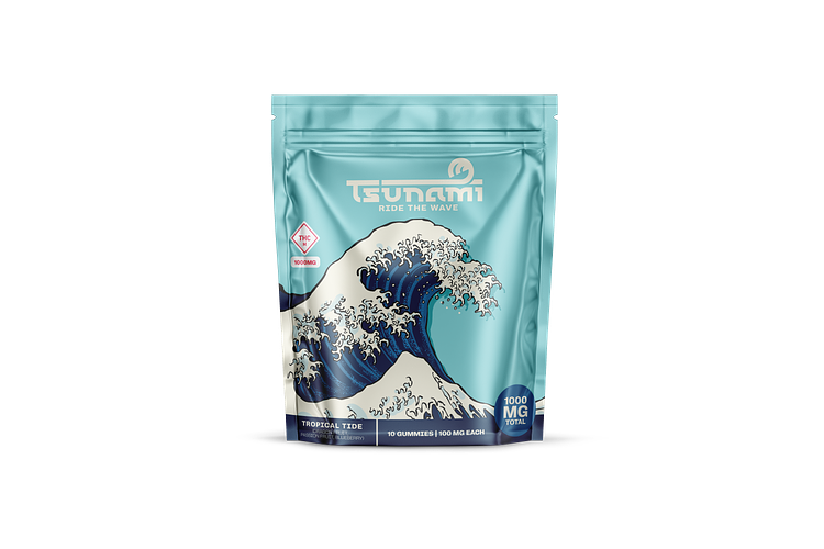 Tropical Tide Gummies 1000mg by Tsunami