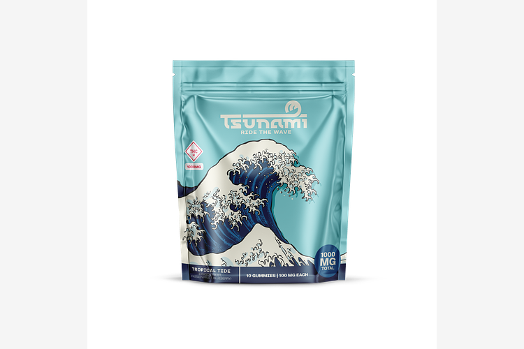 Tropical Tide Gummies 1000mg by Tsunami