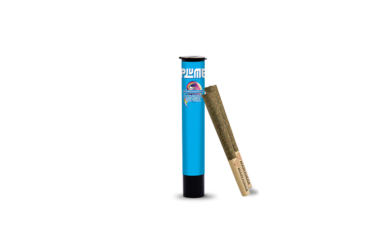 Plume - Infused Pre-Roll Pack - Rainbow Road - 1g by Plume