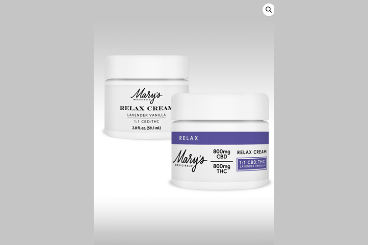 Mary's Medicinals - Topical - Vanilla Lavender - 400mg THC/CBD by Mary's Medicinals