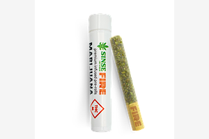Sinse Fire - Infused Wax Pre-roll - Jungle Cookie x Cap Junky - [1g] by Sinse