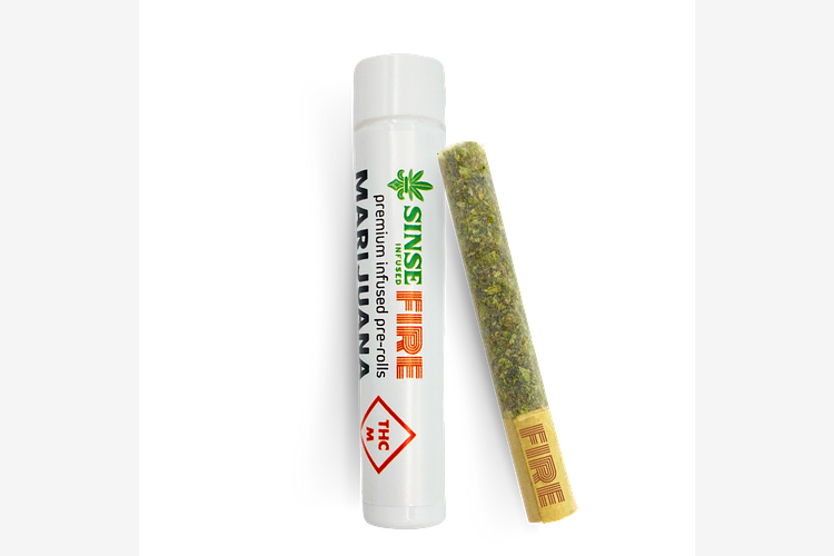 Sinse Fire - Infused Wax Pre-roll - Jungle Cookie x Cap Junky - [1g] by Sinse