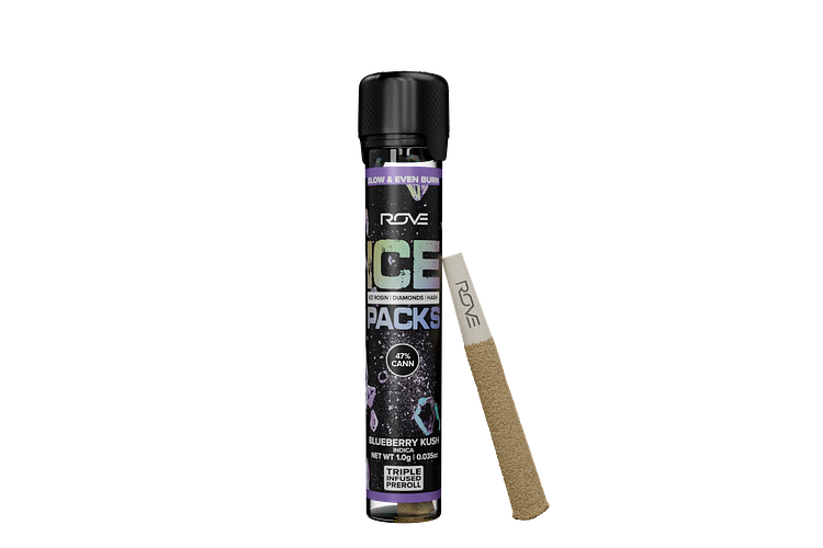 Rove - Infused Pre-roll Pack - Blueberry Kush - 2.5g by Rove