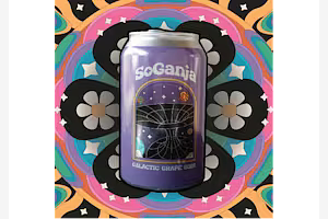 SoGanja - Live Resin Soda - Galactic Grape - 25mg THC by SoGanja