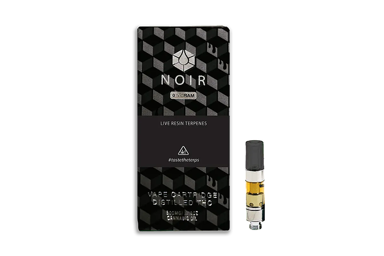 Noir - Vape Cartridge - FPOG - Hybrid - [.5g] by Noir