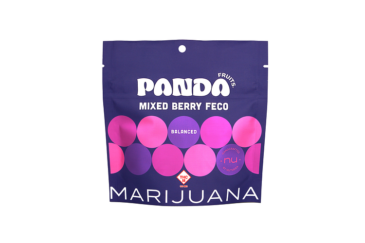 Mixed Berry FECO Gummies by Panda