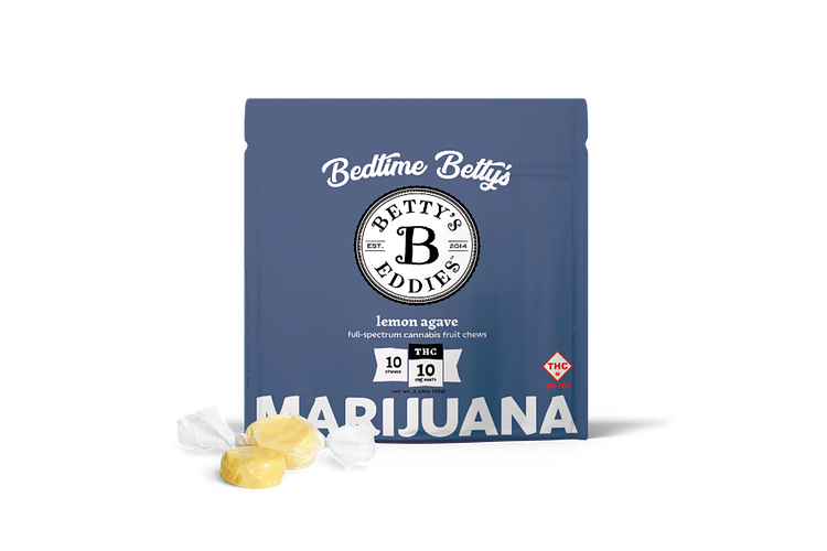 Lemon Agave + Melatonin Fruit Chew by Betty's Eddies