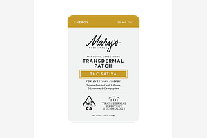 Mary's Medicinals - Transdermal Patch - Energy - [20mg] THC by Mary's Medicinals