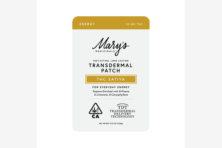 Mary's Medicinals - Transdermal Patch - Energy - [20mg] THC by Mary's Medicinals