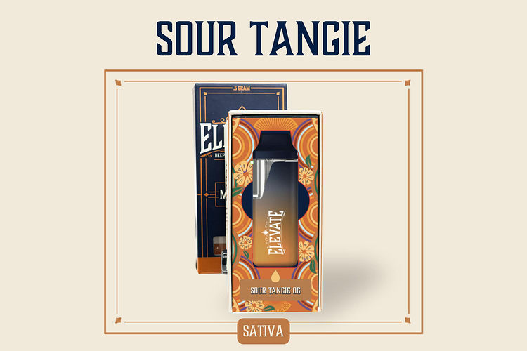 Elevate - Min-E-Bar - Sour Tangie - [1g] by Elevate Missouri