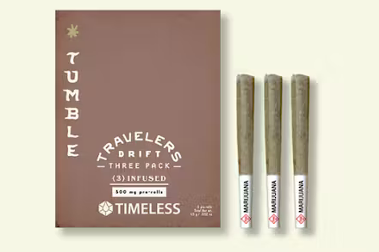 Tumble - Infused Pre-Roll - Blackberry Kush - [1.5g] by Tumble