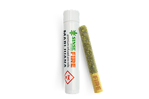 Sinse Fire - Infused Wax Pre-roll - Cherry Pie x Cap Junky - [1g] by Sinse