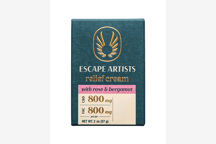 Rose and Bergamot Relief Cream 1:1 by Escape Artists