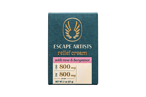 Rose and Bergamot Relief Cream 1:1 by Escape Artists