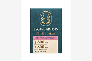 Rose and Bergamot Relief Cream 1:1 by Escape Artists