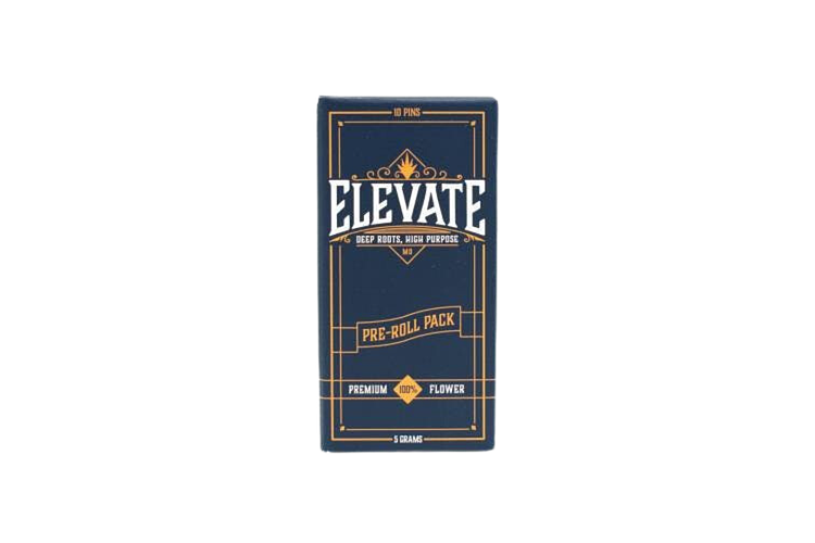 Elevate - Pre-rolls - Blazed Doughnut - 10-pack Multipack [5g] by Elevate Missouri