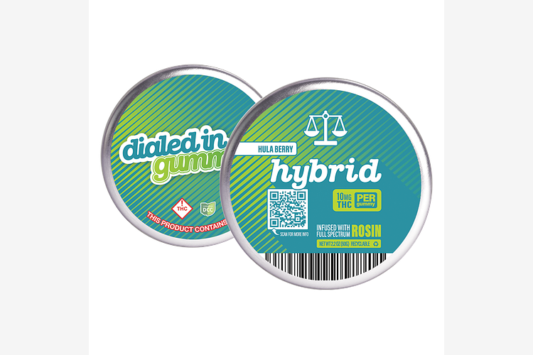 Super Boof Hula Berry Hybrid Gummies by Dialed In Gummies