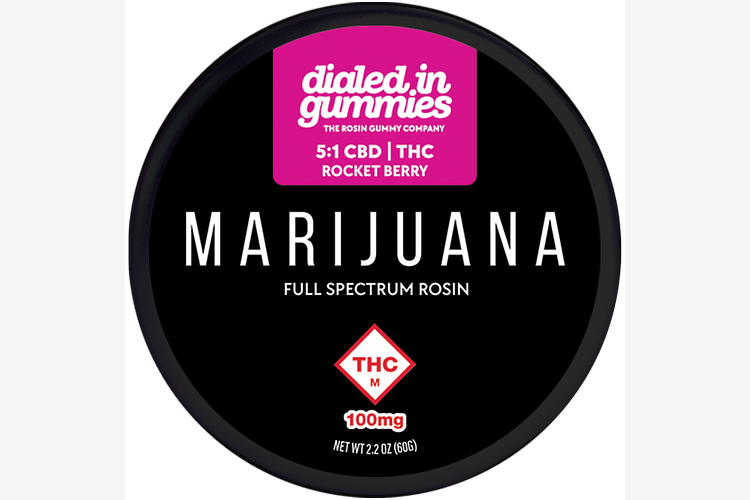 Rocket Berry Relax Gummies by Dialed In Gummies