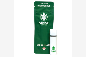 Sinse - Live Resin Sauce Disposable  - Break Point - [0.5g] by Sinse
