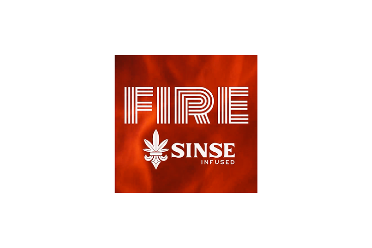 Sinse Fire - Infused Wax Pre-roll - Frosted Cooler x Ghost Train Haze - [1g] by Sinse