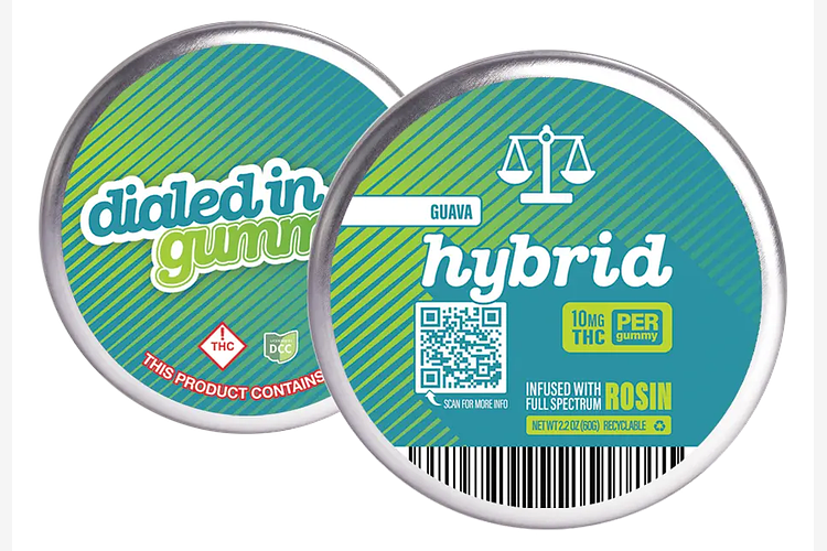 Strawberry Hybrid Gummies by Dialed In Gummies