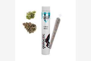 Galactic - THCA Infsused Pre-Roll - Blueberry Moon - 1g by Galactic