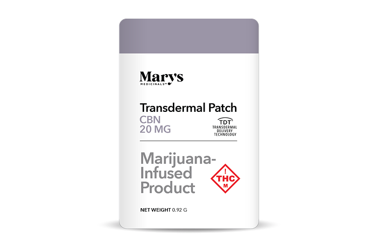 Mary's Medicinals - Transdermal Patch - CBN - [20mg] CBN by Mary's Medicinals