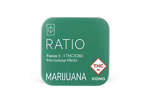 Ratio - Mints - Focus - Hybrid - [100:20mg] THC/CBD by RATIO