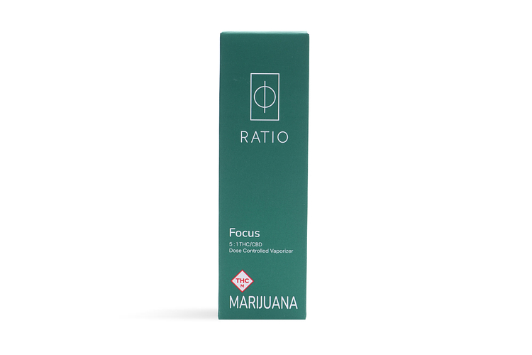 Ratio - Disposable Vape Cartridge - Focus [5:1] - Hybrid - [.5g] by RATIO