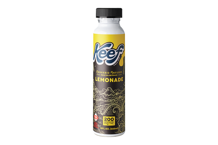Keef - Life Water - Mocktail Lemonade- 200mg THC by Keef