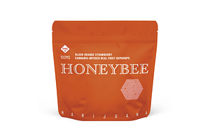 Blood Orange Strawberry Gumdrops by Honeybee