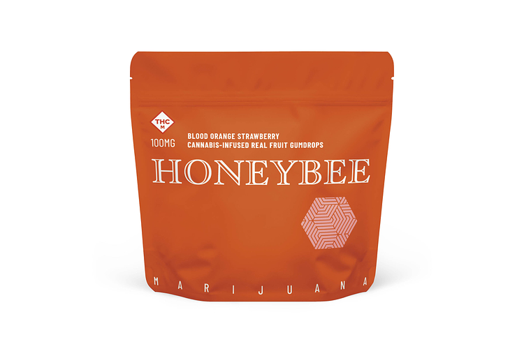 Blood Orange Strawberry Gumdrops by Honeybee