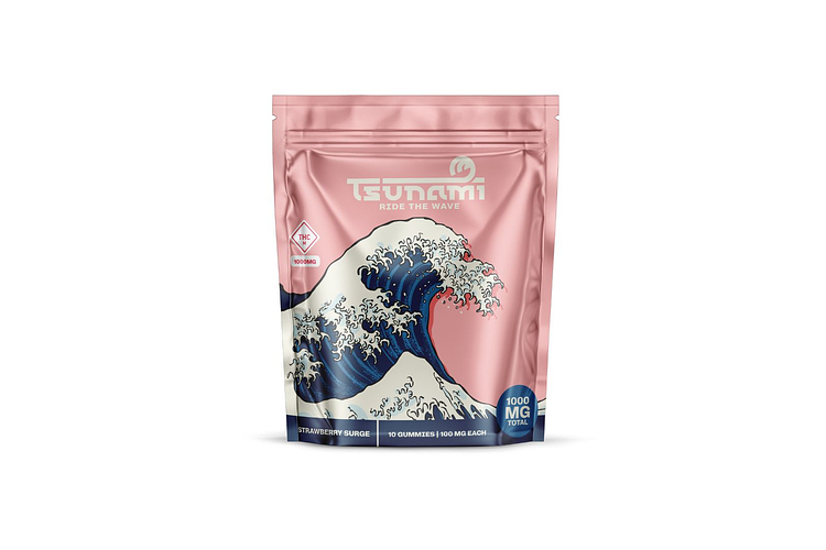 Tsunami - Gumdrops - Strawberry Surge - 1000MG by Tsunami