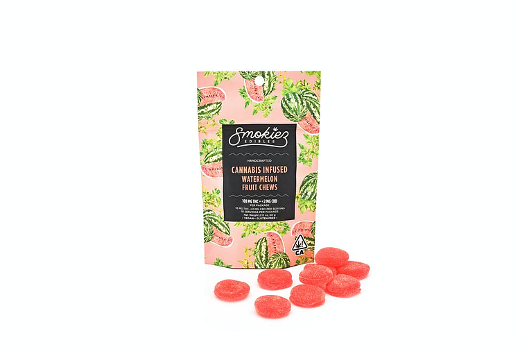 Smokiez - Gummies - Watermelon - Hybrid - 100mg THC by Smokiez